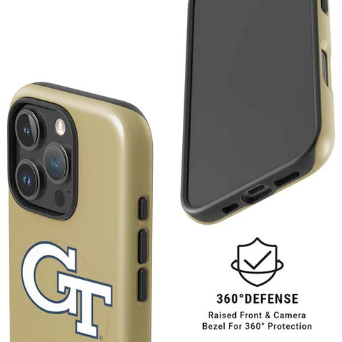 Georgia Institute of Technology GT with Mascot iPhone 16 Pro Magsafe Impact Case